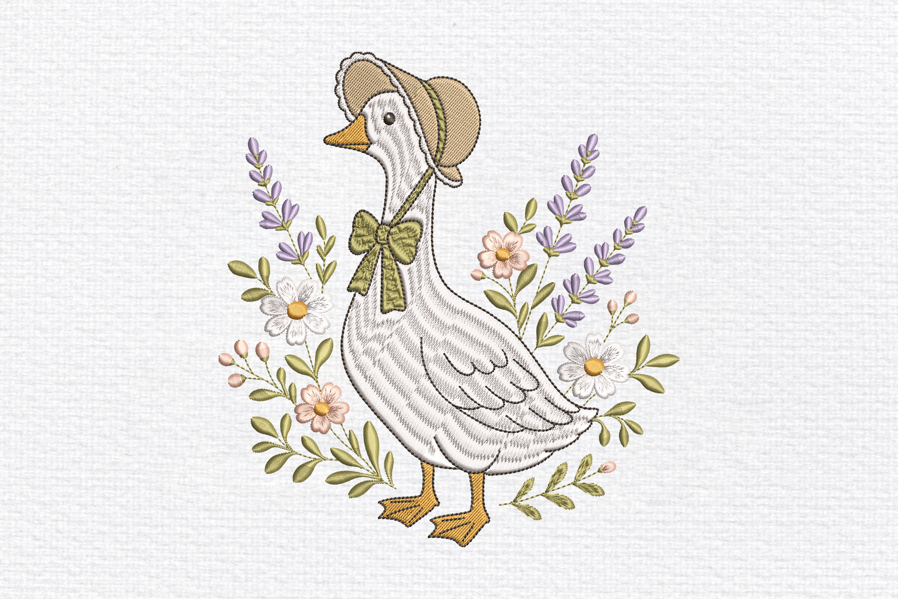 Animal Outlines Embroidery Design Set · Creative Fabrica