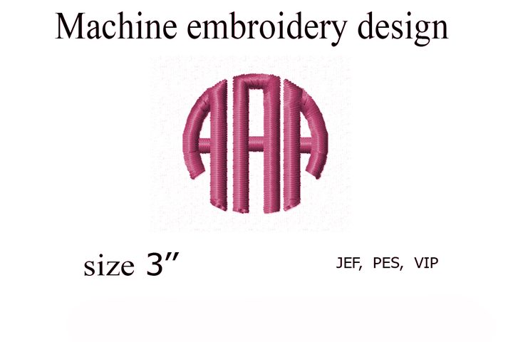 Circle Monogram