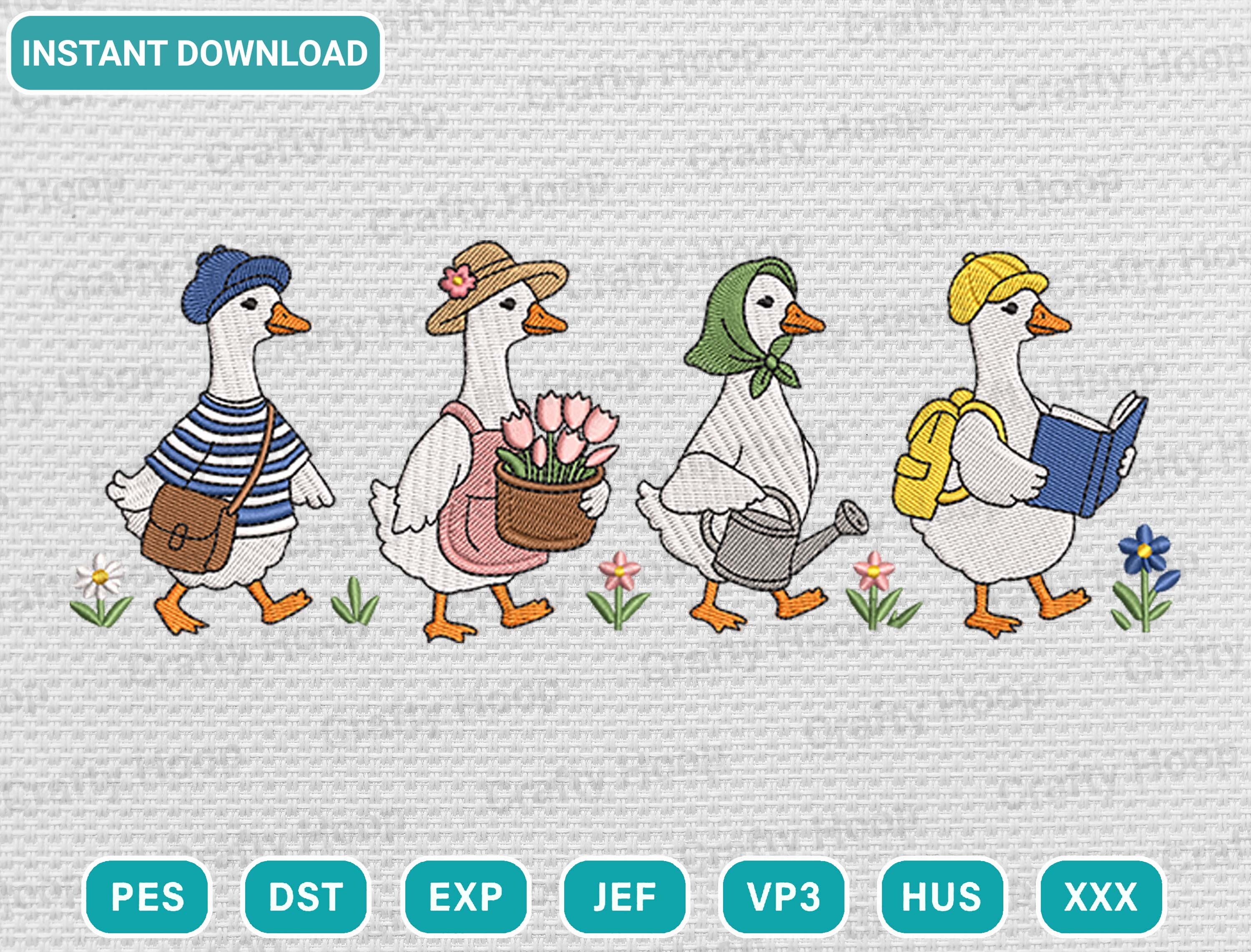Farm Animals Embroidery Bundle · Creative Fabrica