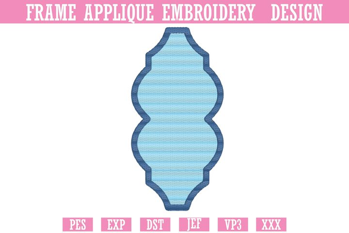 Frame Applique Design Shape Applique 3