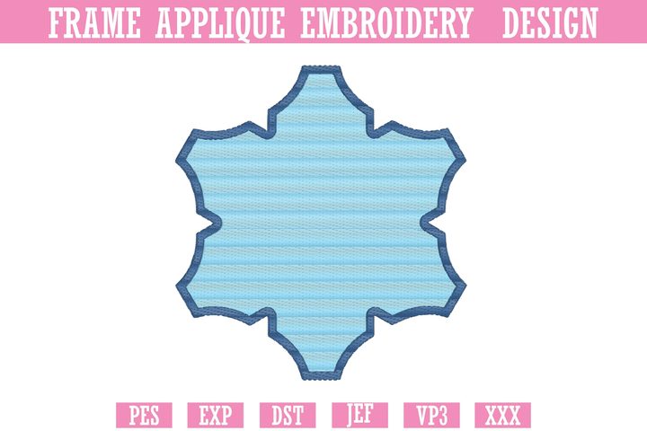 Frame Applique Design Shape Applique 4
