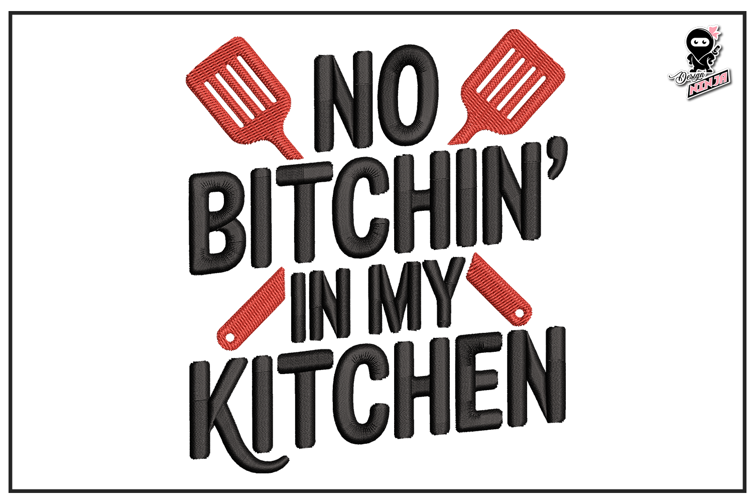 Funny Kitchen Quote · Creative Fabrica