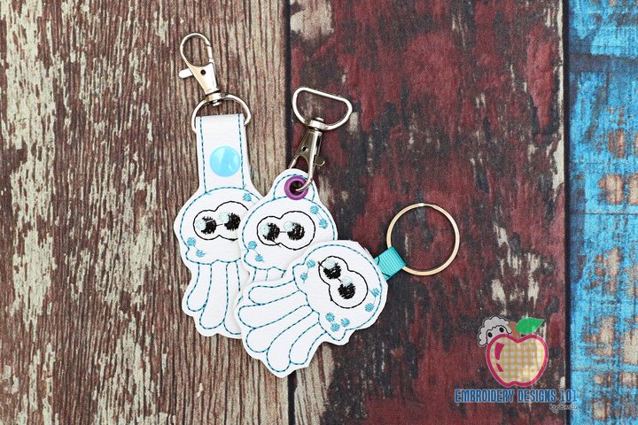 Jellyfish Cute Keyfob Keychain ITH